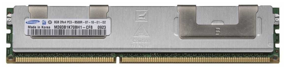 Оперативная память Samsung 8 ГБ DDR3 RDIMM (M393B1K70BH1-CF8)