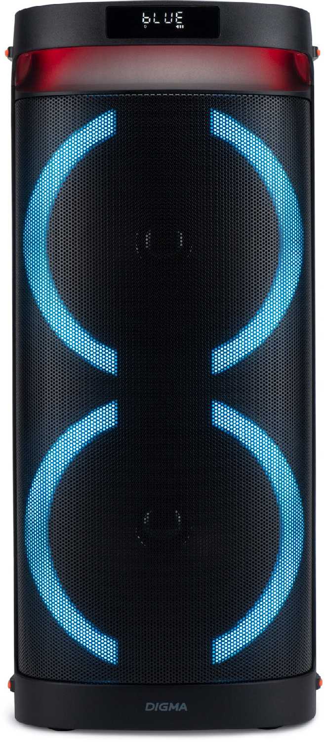 Минисистема Digma D-MC1750 60Вт FM USB BT micro SD фотография 1