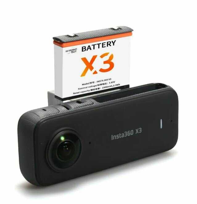 Аккумулятор Insta360 X3 Power Accessories (1800mAh) фотография 4