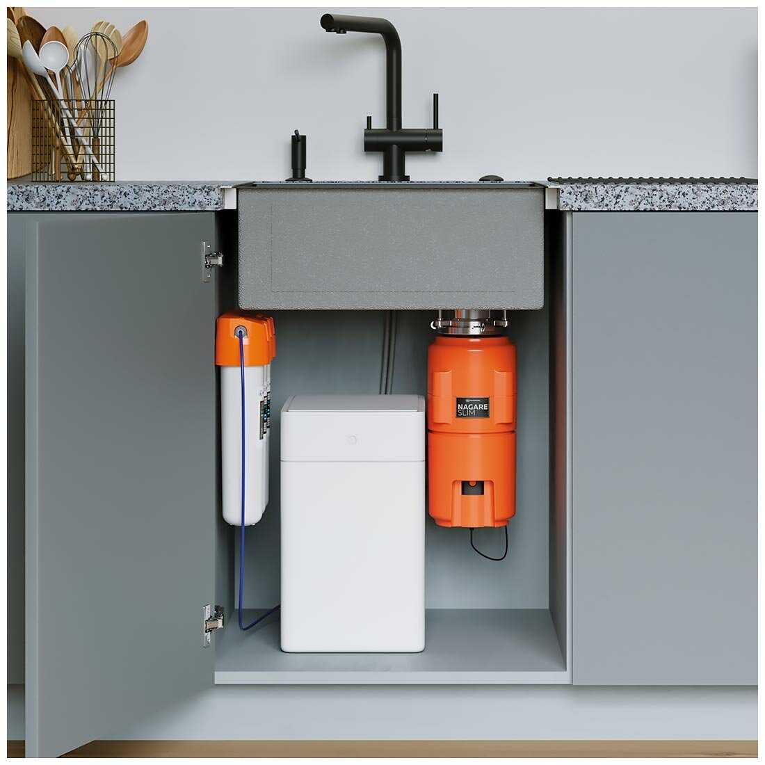 Измельчитель пищевых отходов Omoikiri Nagare Slim 1250 (4995063) фотография 20