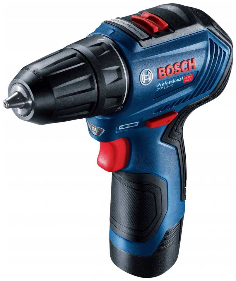 Аккумуляторная дрель-шуруповерт BOSCH GSR 12V-30 0.601.9G9.000 фотография 1