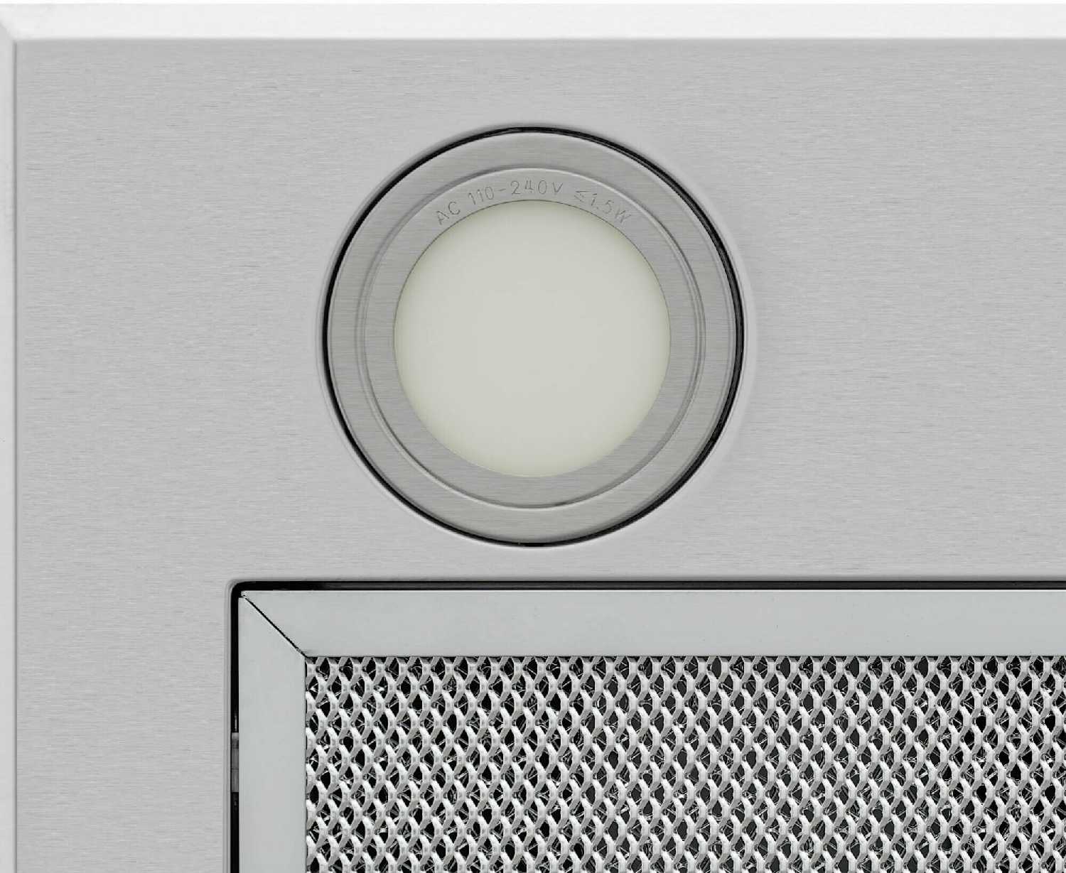 Вытяжка встраиваемая Krona ADEL 600 INOX PB фотография 8