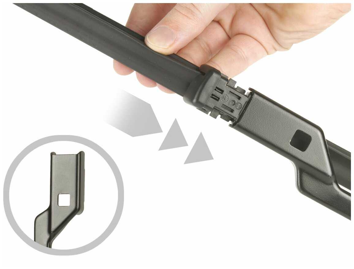 Щетка стеклоочистителя каркасная BOSCH Rear H309 фотография 10