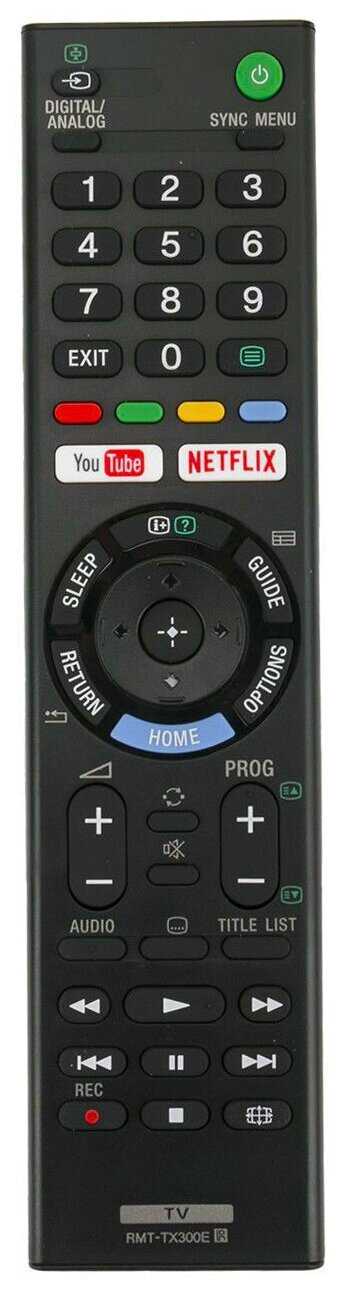 Пульт для телевизора Sony KD-55XE7077