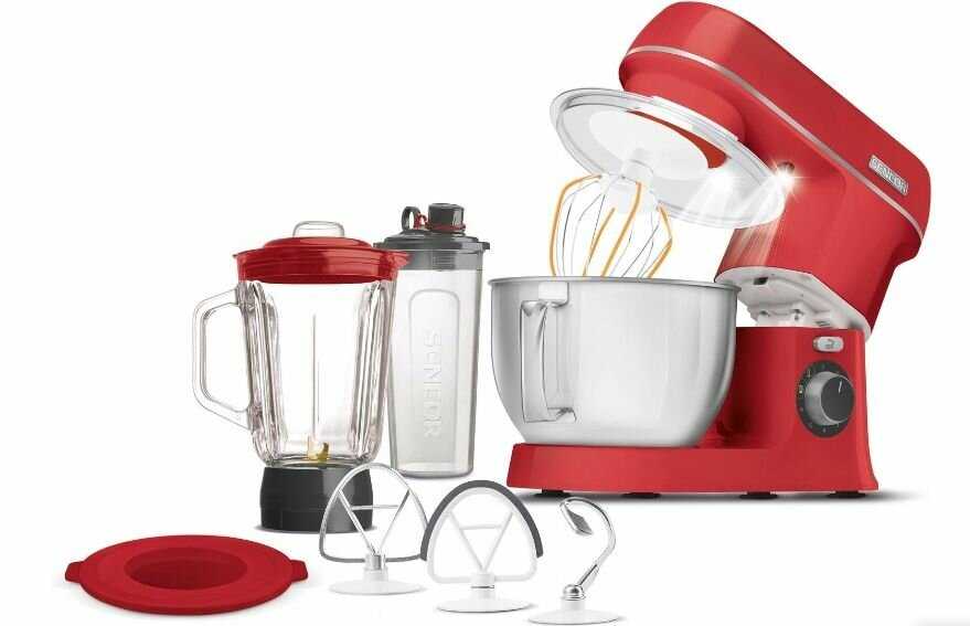Планетарный кухонный комбайн Sencor Stand Mixer Multifunctional STM 3760WH фотография 16