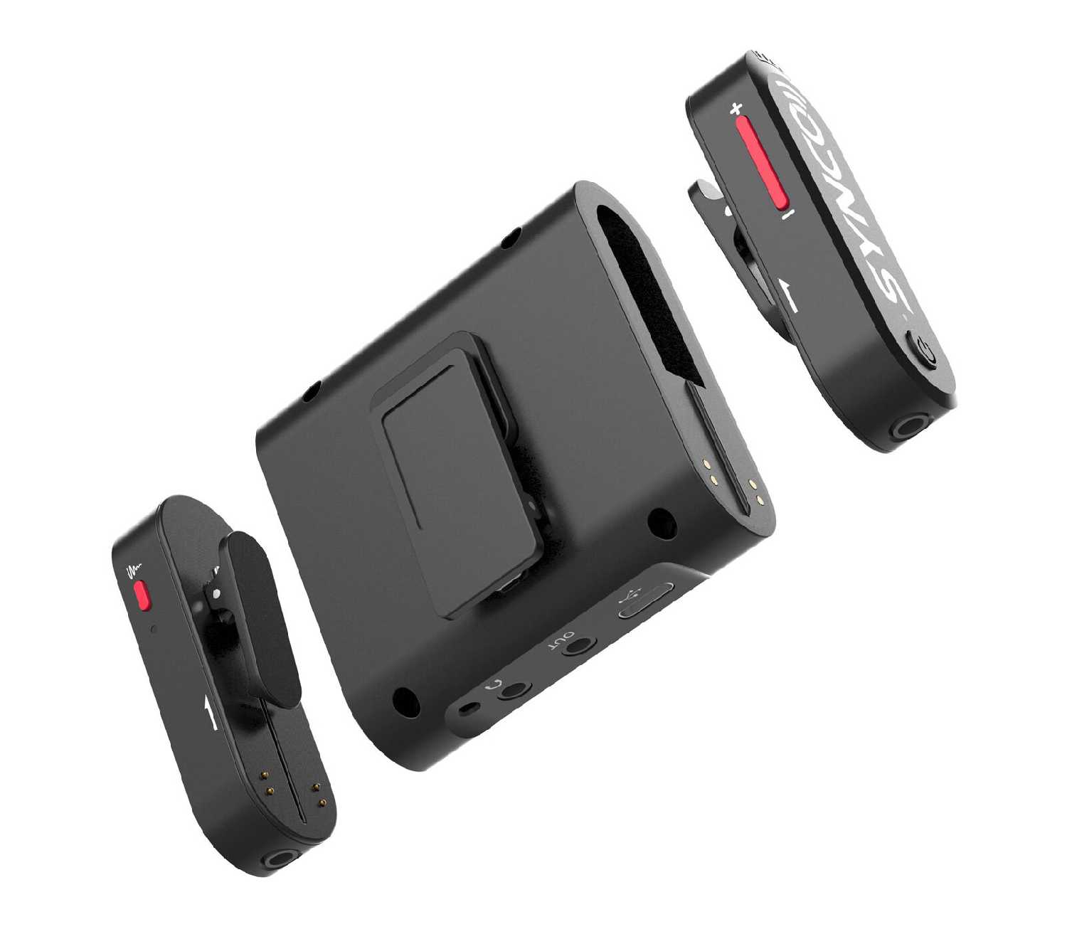 Микрофон петличка беспроводной SYNCO G3PRO (2 передатчика, 1 приёмник) фотография 8