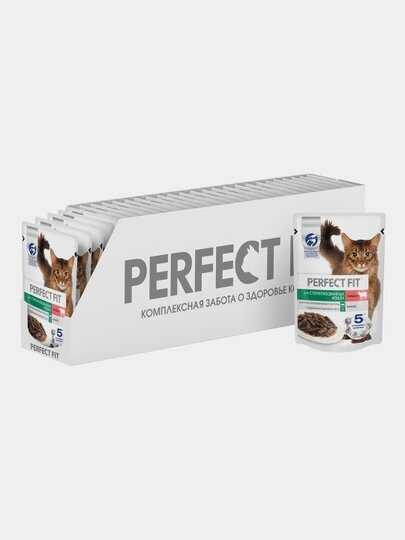 Корм Perfect Fit с говядиной (паштет) фотография 11