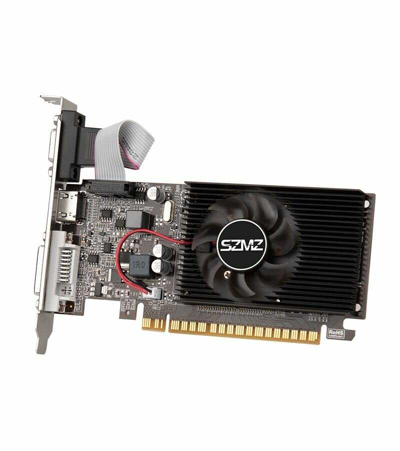Видеокарта SZMZ NVIDIA GeForce GT610 (2 ГБ) фотография 3