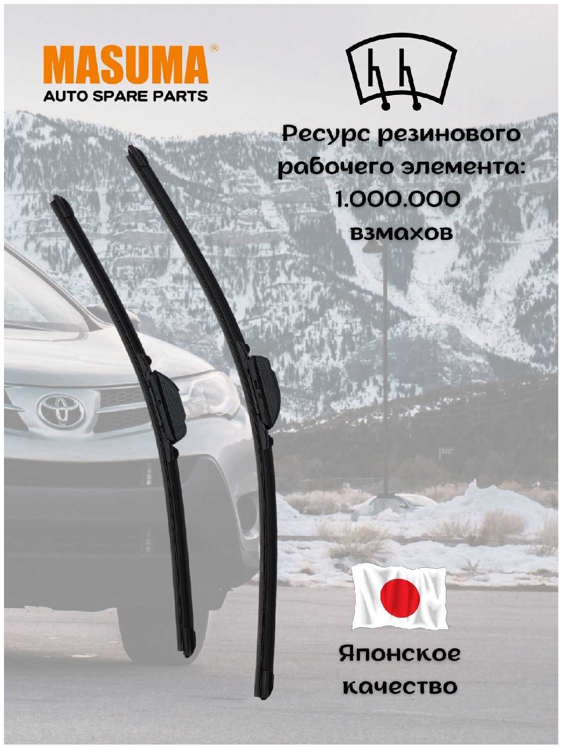 Щетки стеклоочистителя Kia Carnival IV (комплект 650/500 мм) фотография 3