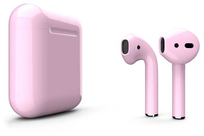 Беспроводные наушники Apple AirPods 2 Color (без беспроводной зарядки чехла) фотография 3