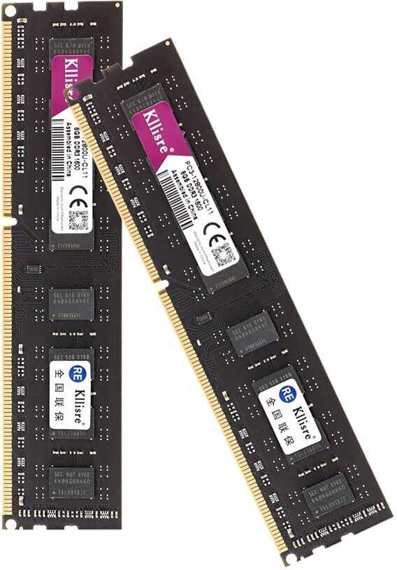 Оперативная память Kllisre 8Gb (PC3-12800-CL11) фотография 1