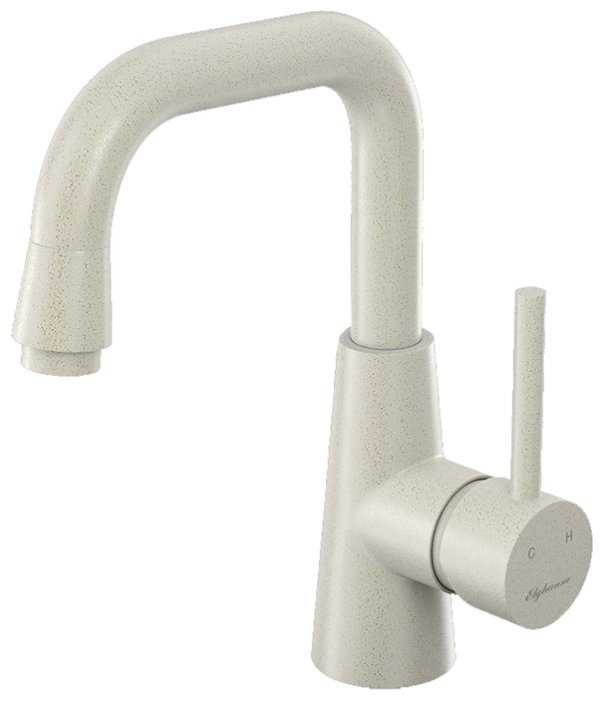 Смеситель для раковины (умывальника) Elghansa Rund 16A1230 (гранит), рычажный