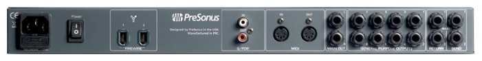 Внешняя звуковая карта PreSonus Firestudio Project фотография 1