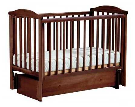 Кроватка ЛЕЛЬ (Кубаньлесстрой) Лютик АБ 15.4, классическая, универсальный маятник