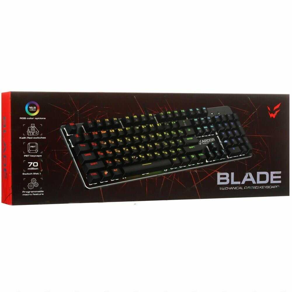 Игровая клавиатура ARDOR Gaming Blade фотография 9