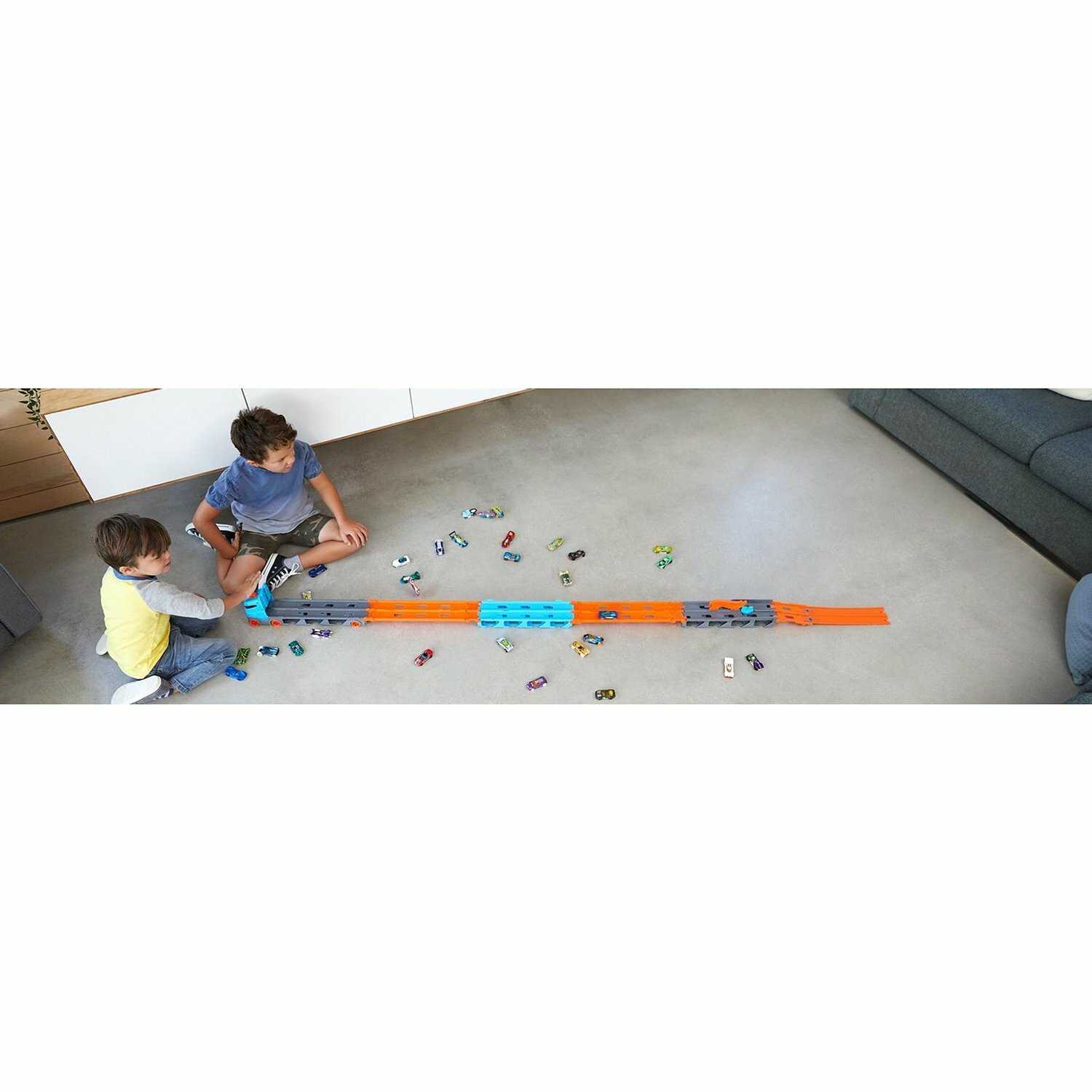 Трек Hot Wheels Сити Грузовик-автотрек (GVG37) фотография 8