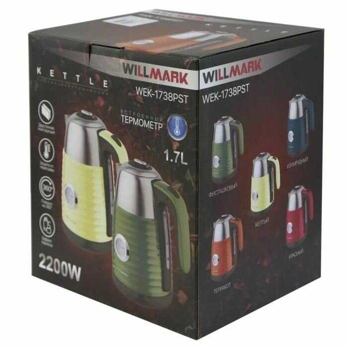 Чайник WILLMARK WEK-1738PST фотография 9