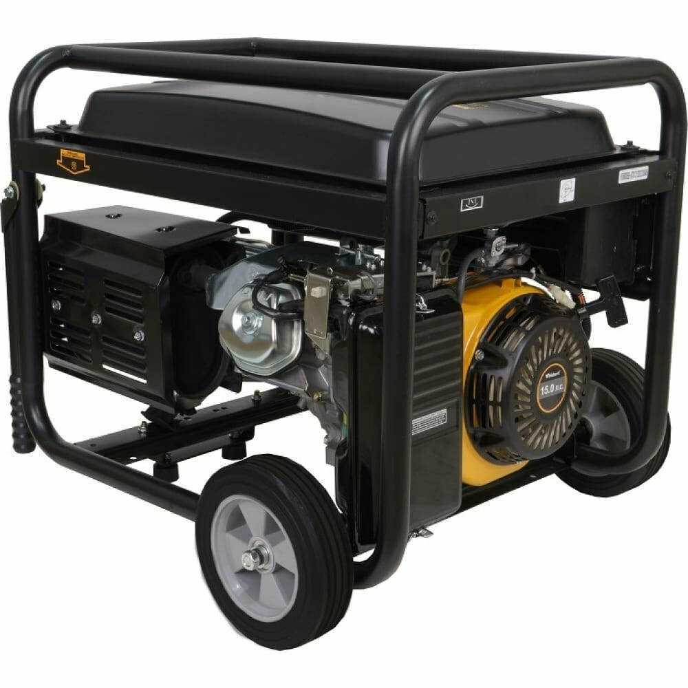 Генератор бензиновый Habert HT8000EB-ATS (6.5кВт) фотография 2