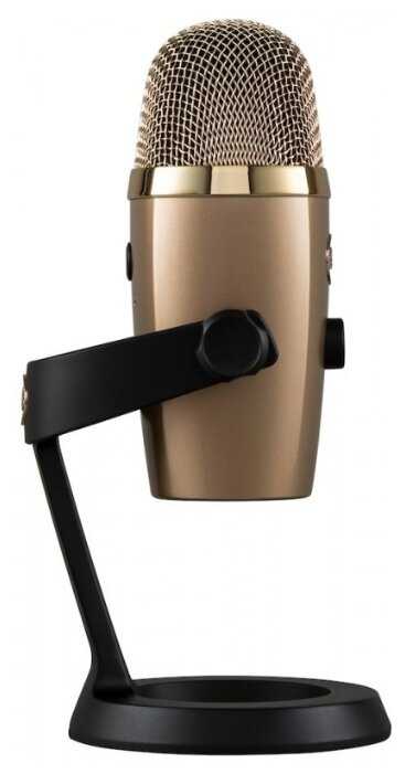 Микрофон проводной Blue Yeti nano, разъем: USB Type-C фотография 10