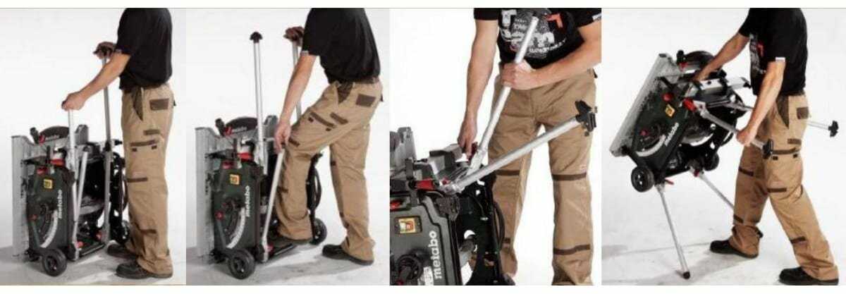 Распиловочный станок Metabo TS 254 фотография 5