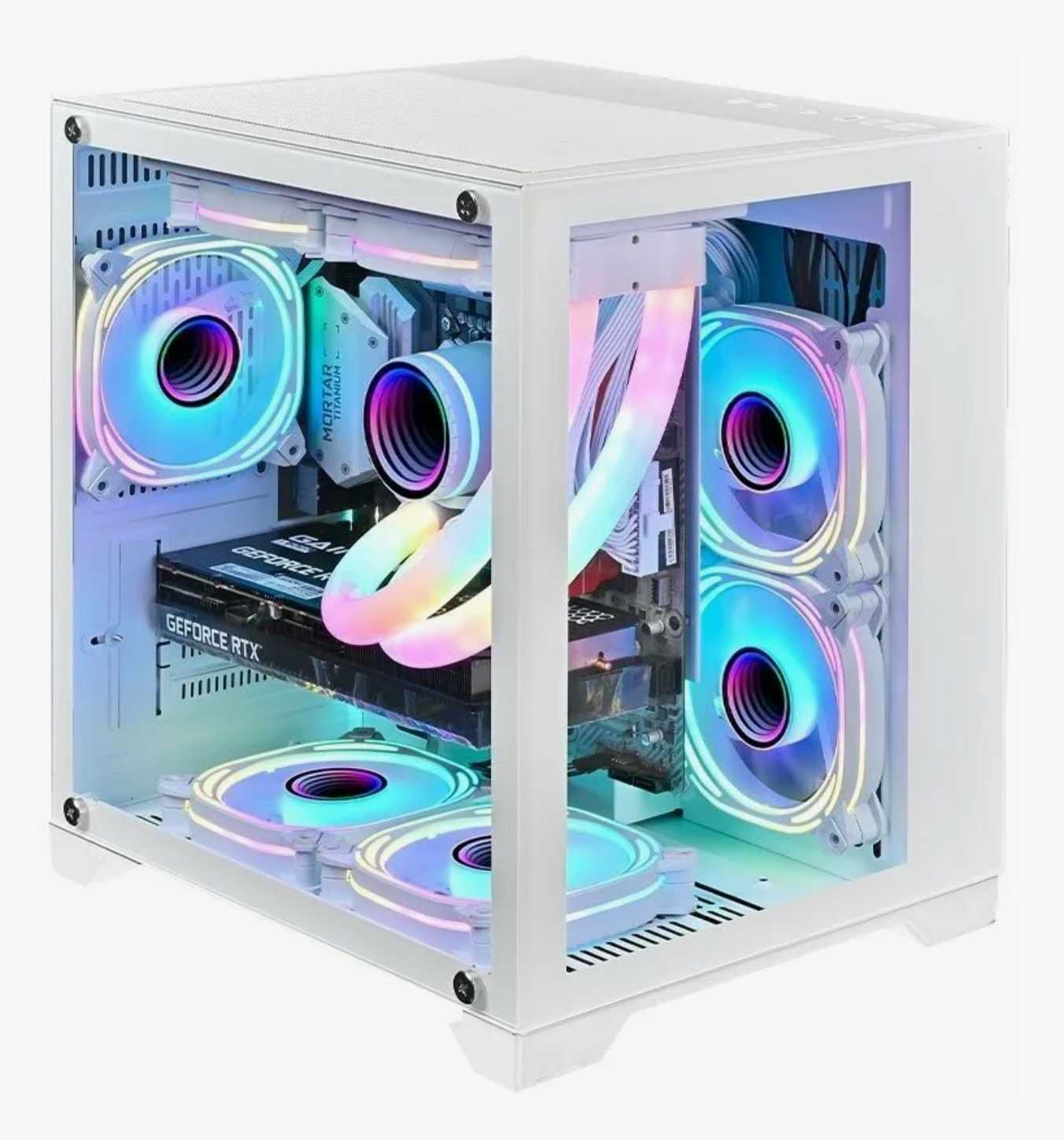 Игровой компьютер RYZEN 7 5700X /RTX 4070Ti 12Gb /32GB / 512+1Тб ssd/800W фотография 6