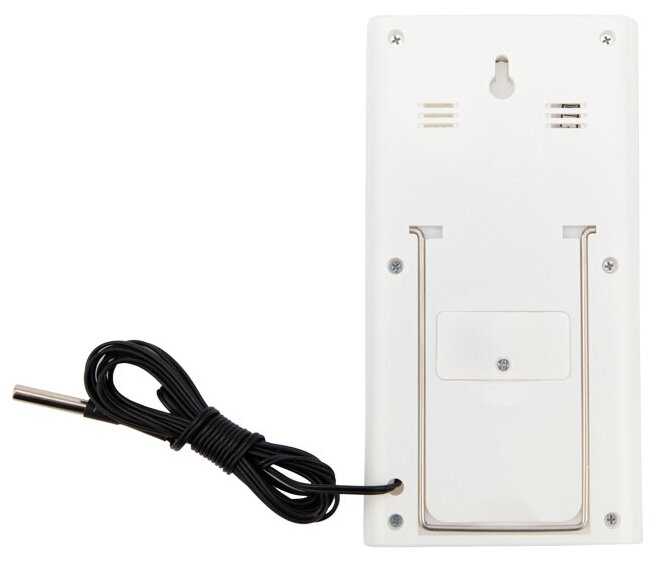 Метеостанция домашняя комнатно-уличная REXANT термометр датчик влажности будильник фотография 5