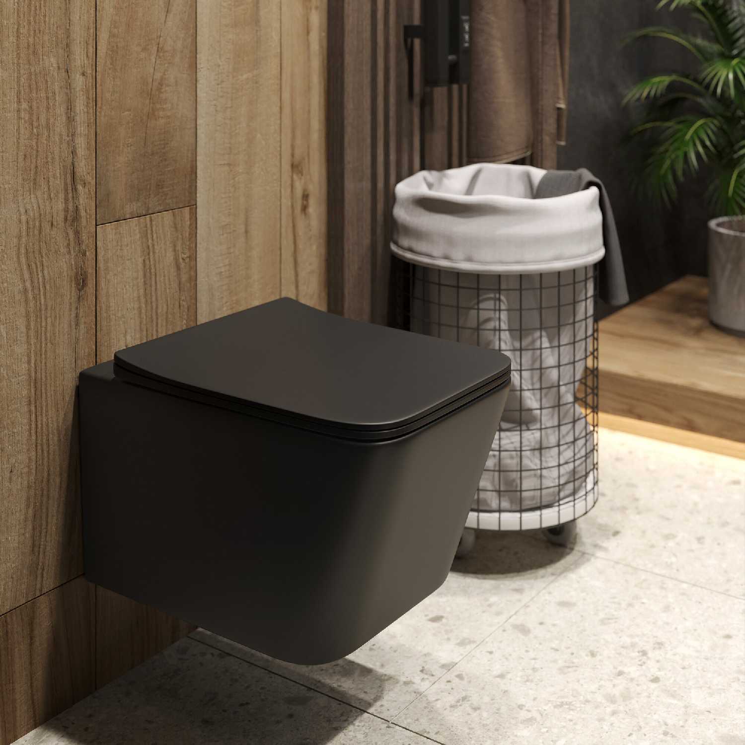 Подвесной унитаз BOND Cube фотография 6