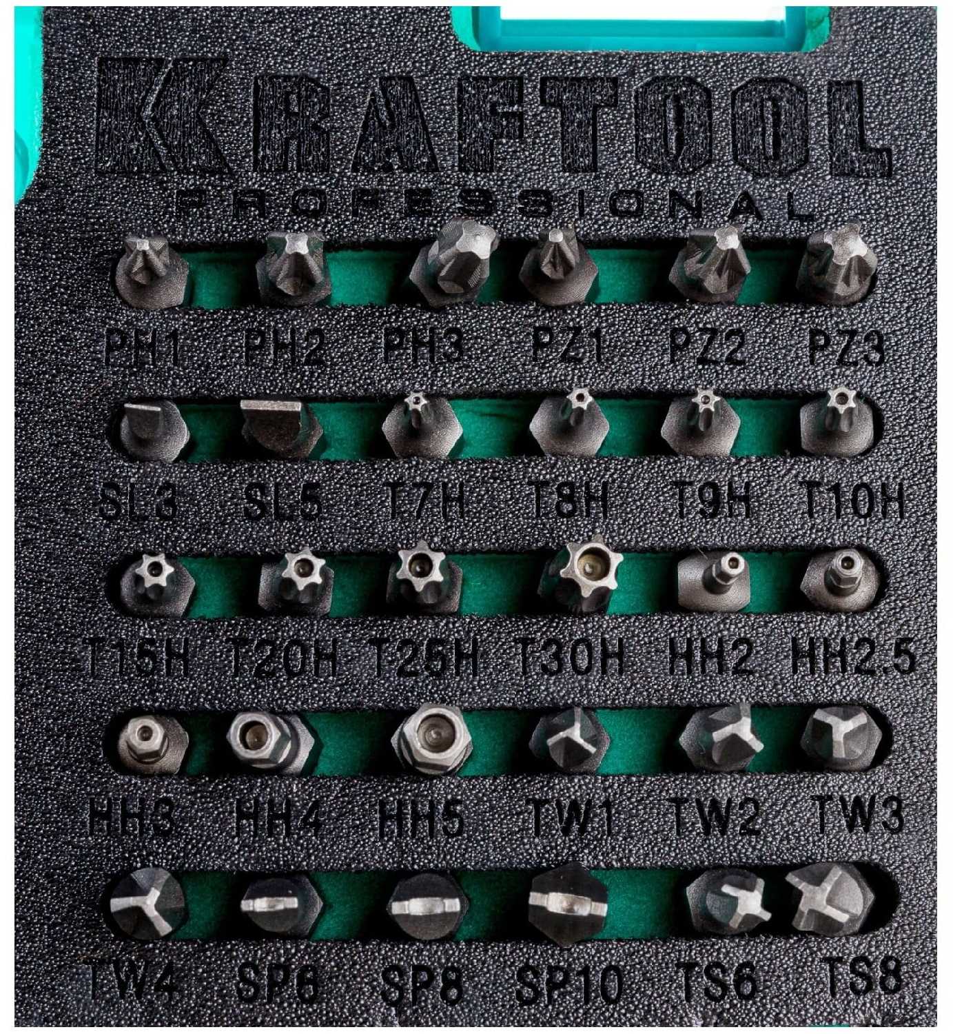 Набор отверток и насадок KRAFTOOL X-Drive-50 (25815) фотография 5