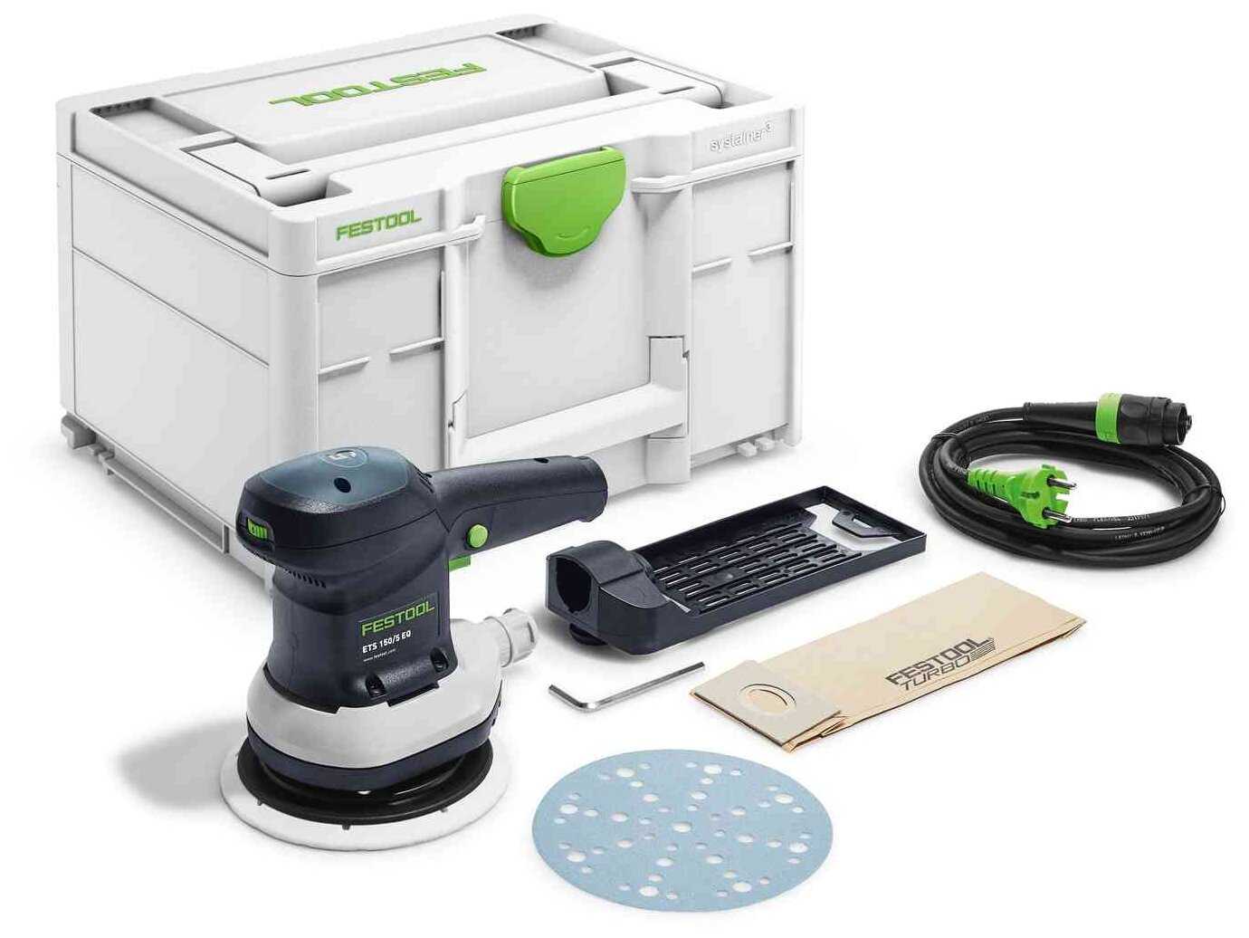 Эксцентриковая шлифмашина Festool ETS 150/5 EQ-Plus