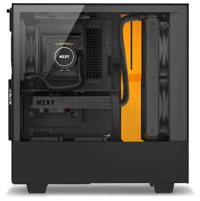 Компьютерный корпус NZXT H500 Black Overwatch Edition фотография 9