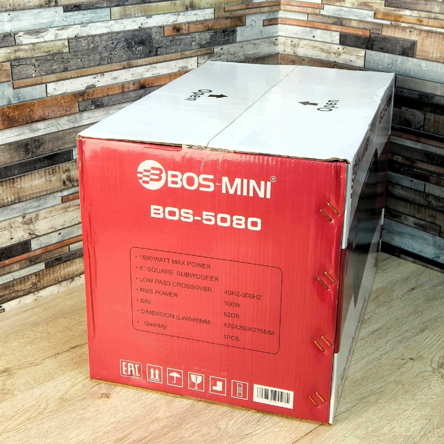 Автомобильный Сабвуфер BOS-MINI (BOS-5080) фотография 5