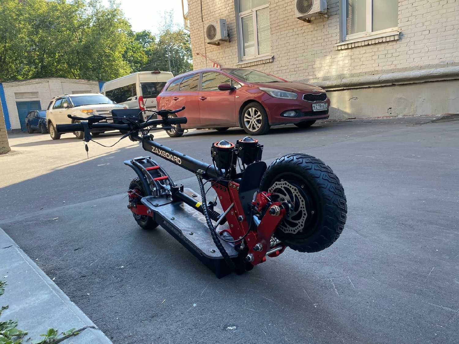 Электросамокат ZAXBOARD Hunter V5 MOTO (TEM-245) фотография 8