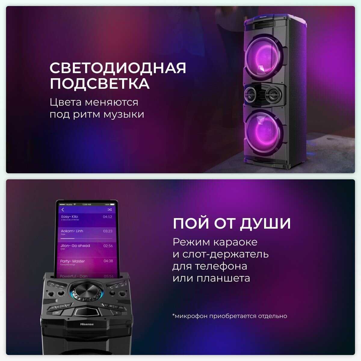 Аудиосистема Hisense Party Rockstar 1600 фотография 18