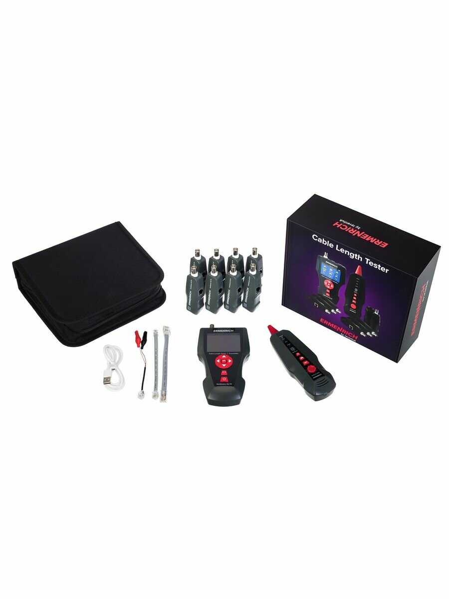Измеритель длины кабеля Ermenrich NetGeeks NL70 фотография 8