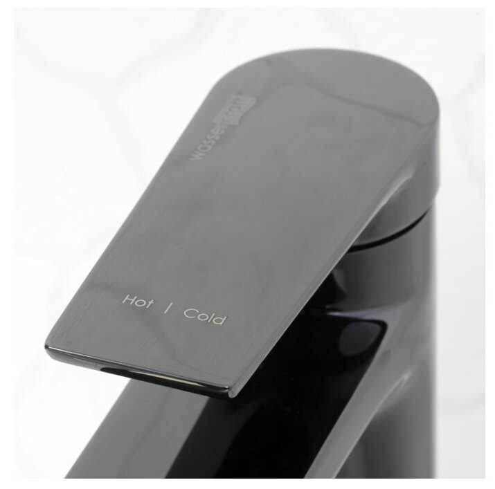 Смеситель для раковины (умывальника) WasserKRAFT Glan 6603H, рычажный фотография 1