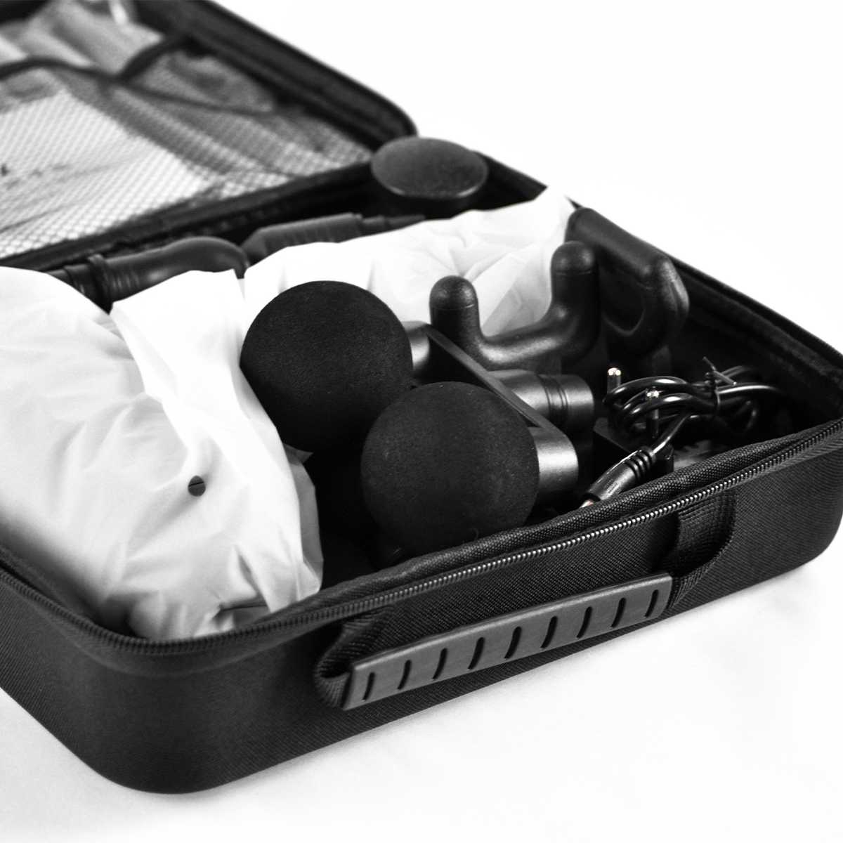 Перкуссионный массажер для тела электрический SBX Massage Gun MZ-MG09 фотография 18