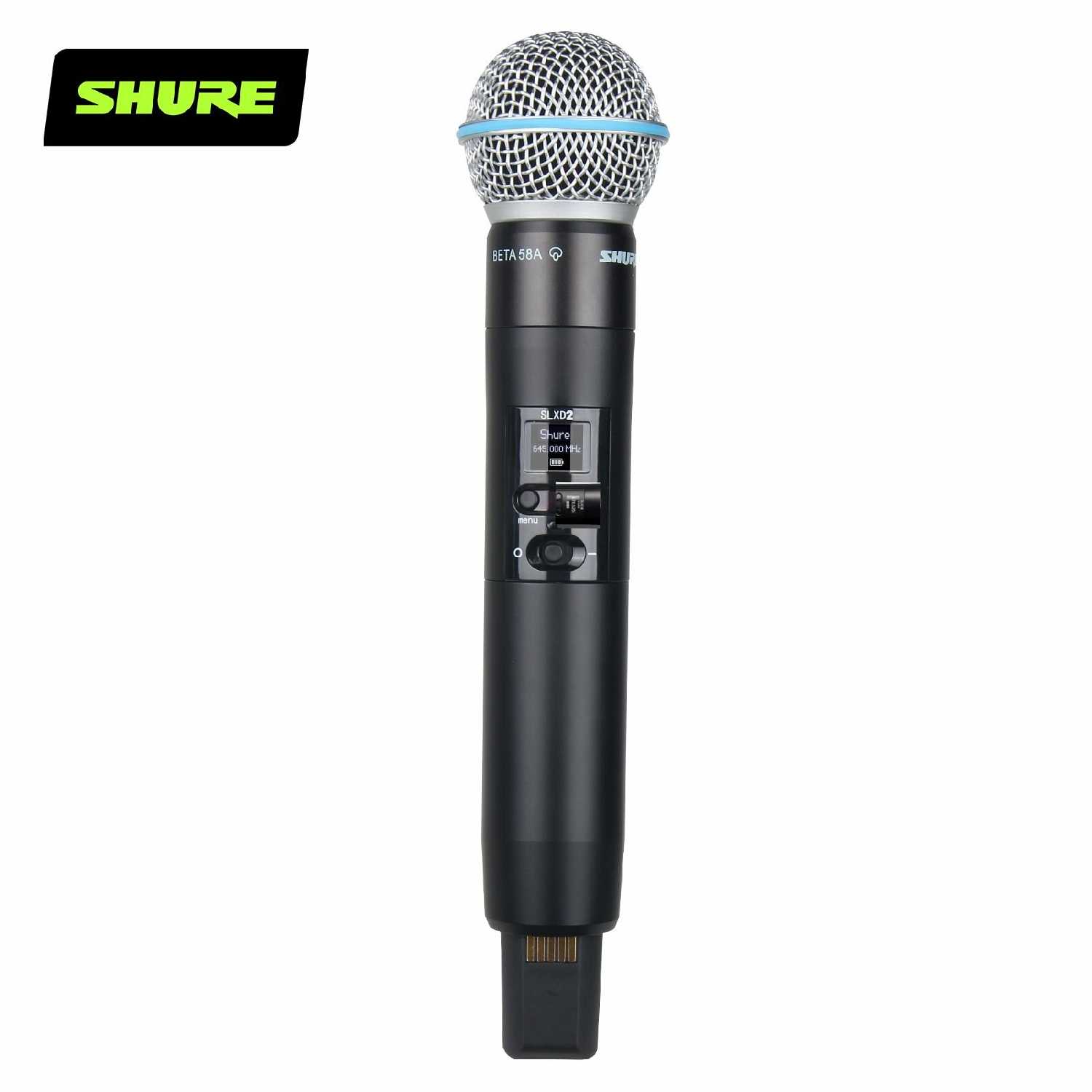 Профессиональный беспроводной динамический микрофон Shure SLXD24-BETA58A (1 перетащите 1) фотография 3