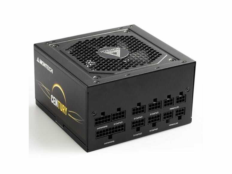 Блок питания Montech CENTURY 650W (ATX 2.43, APFC, 120мм, 2PCI-E, 8SATA, 80+Gold, полностью модульный) (CENTURY650)