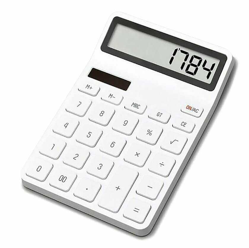 Калькулятор Xiaomi Kaco Lemo Desk Electronic Calculator фотография 3