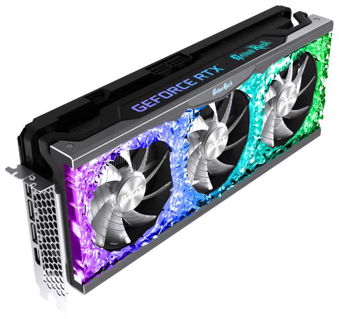 Видеокарта Palit GeForce RTX 3070 GameRock OC 8GB (NE63070H19P2-1040G) фотография 8
