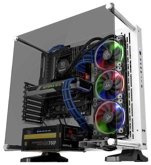 Компьютерный корпус Thermaltake Core P3 TG CA-1G4-00M6WN-05 White фотография 13