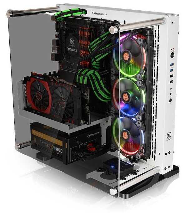 Компьютерный корпус Thermaltake Core P3 TG CA-1G4-00M6WN-05 White фотография 14