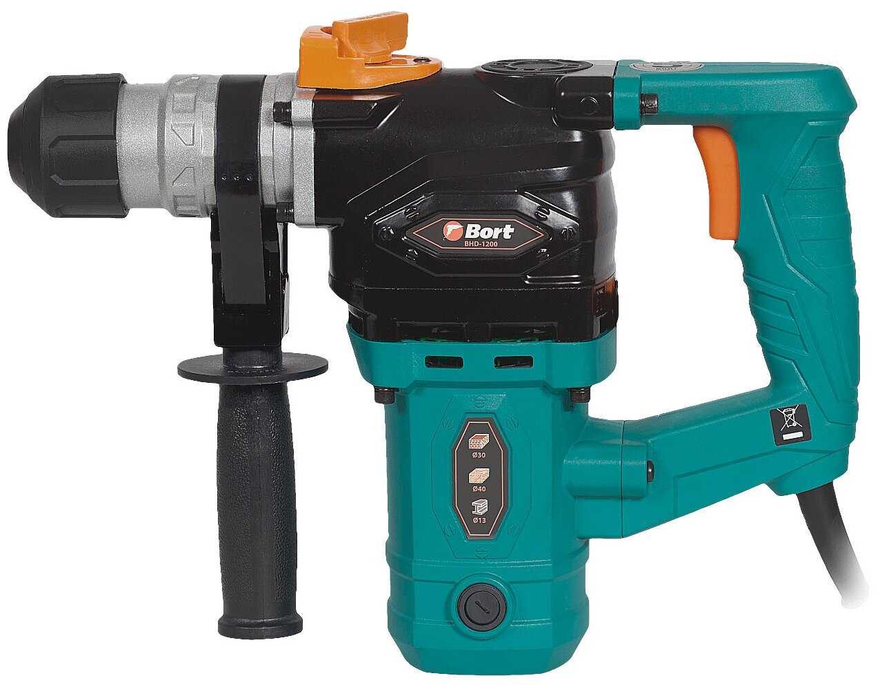 Перфоратор Bort BHD-1200 (1100 Вт) фотография 3
