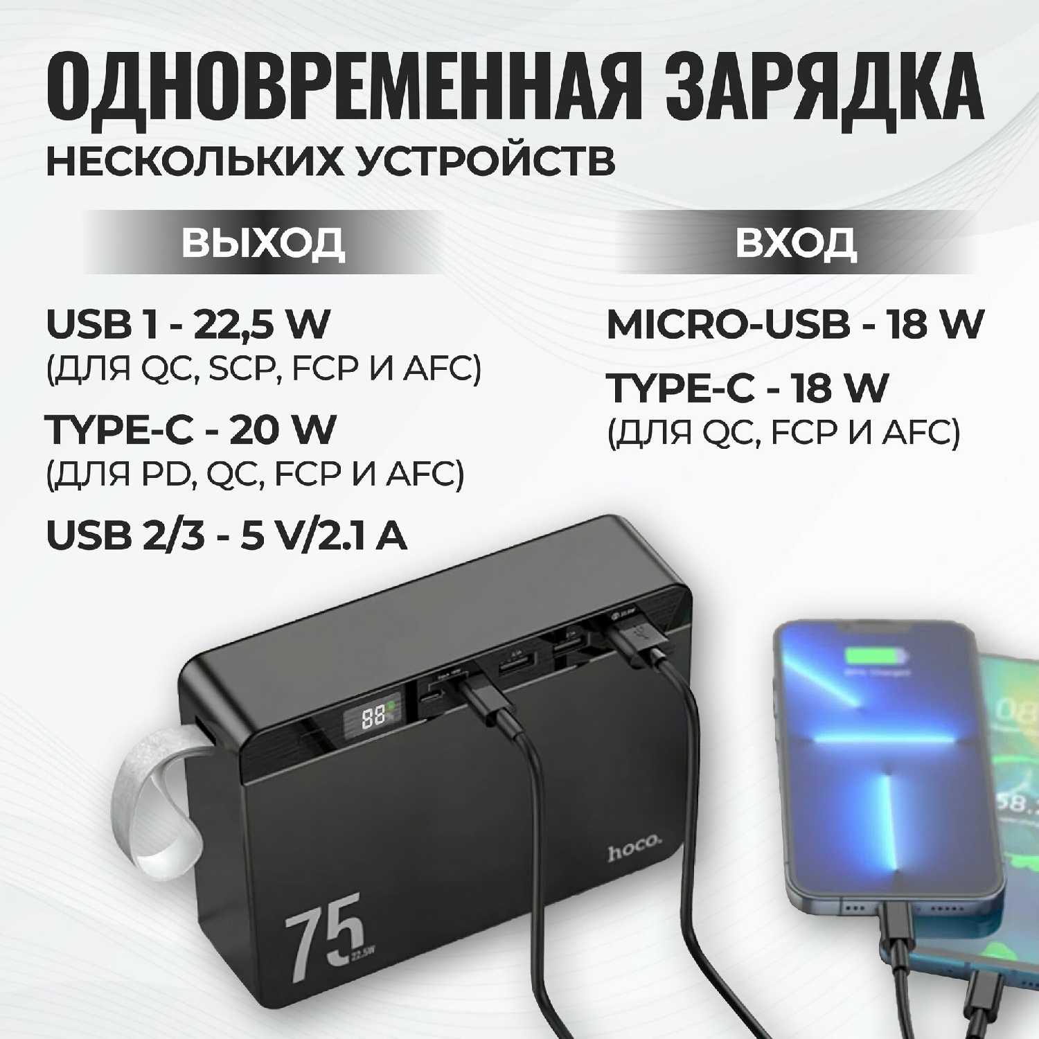 Power Bank Overlord (J94) фотография 15