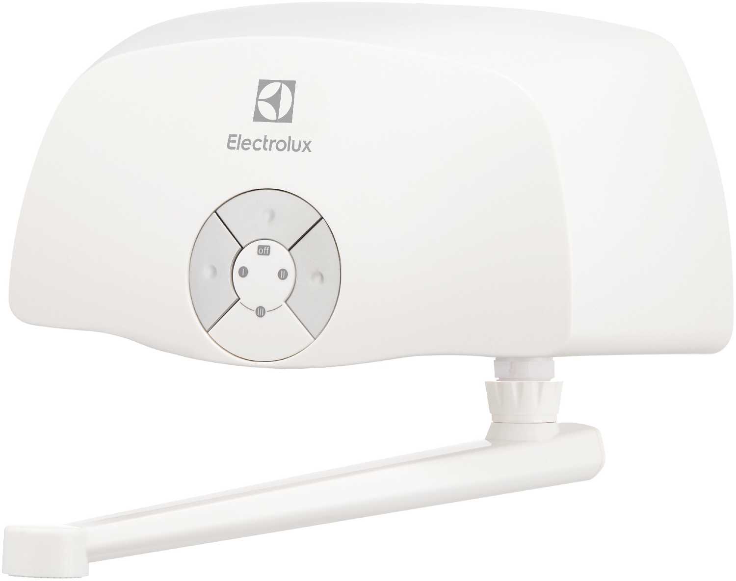 Проточный электрический водонагреватель Electrolux Smartfix 2.0 5.5 T, кран фотография 1