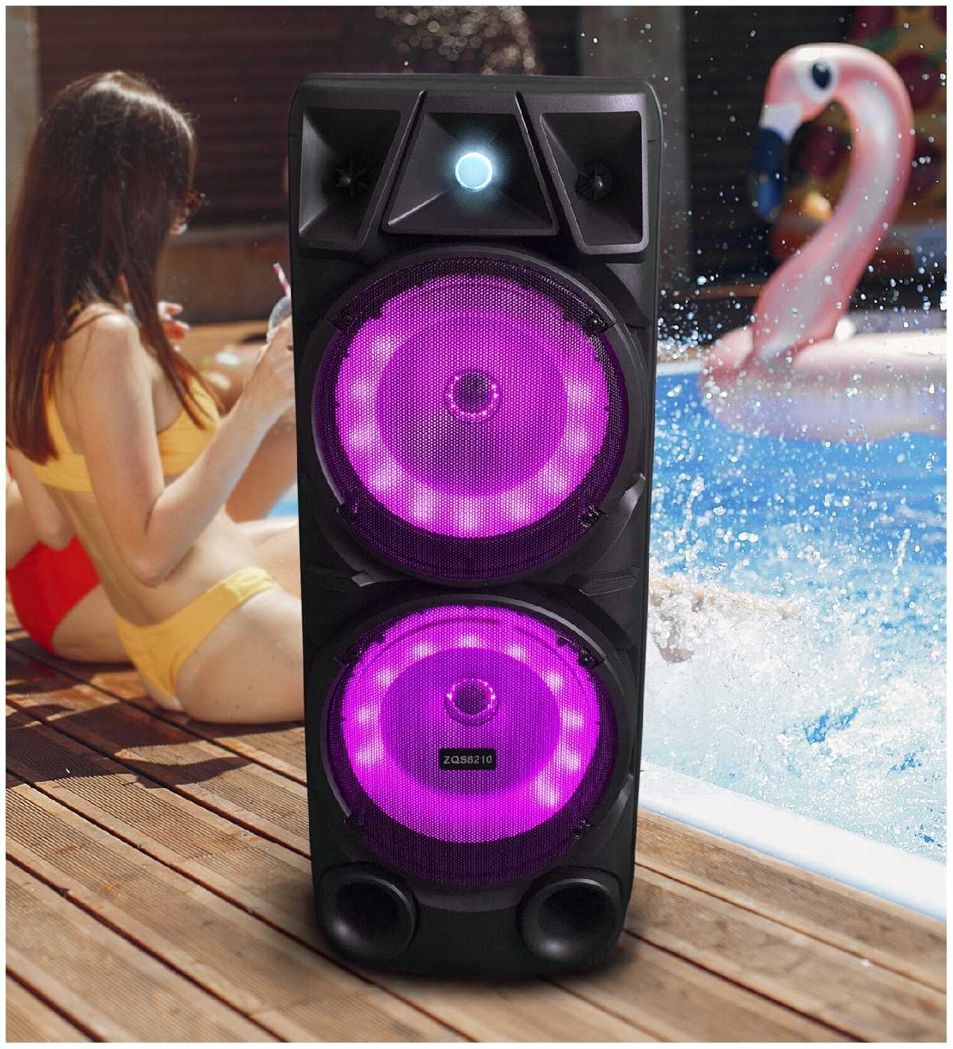 Портативная Bluetooth колонка BT Speaker ZQS-8210 фотография 9