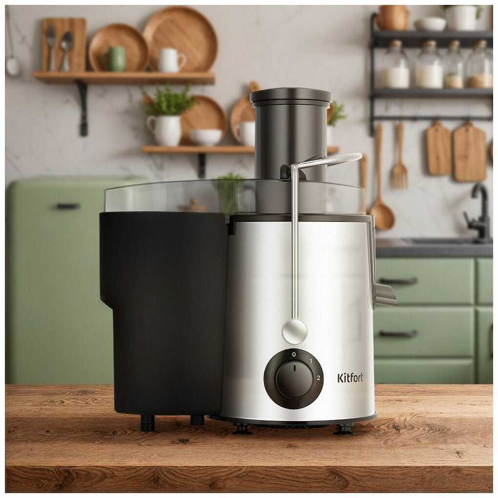 Центробежная соковыжималка Kitfort KT-1165 фотография 6