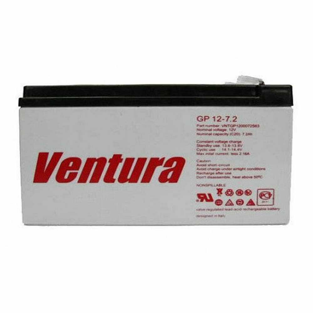 Аккумуляторная батарея Ventura GP 12-7.2 (12В 7.2 А·ч) фотография 14
