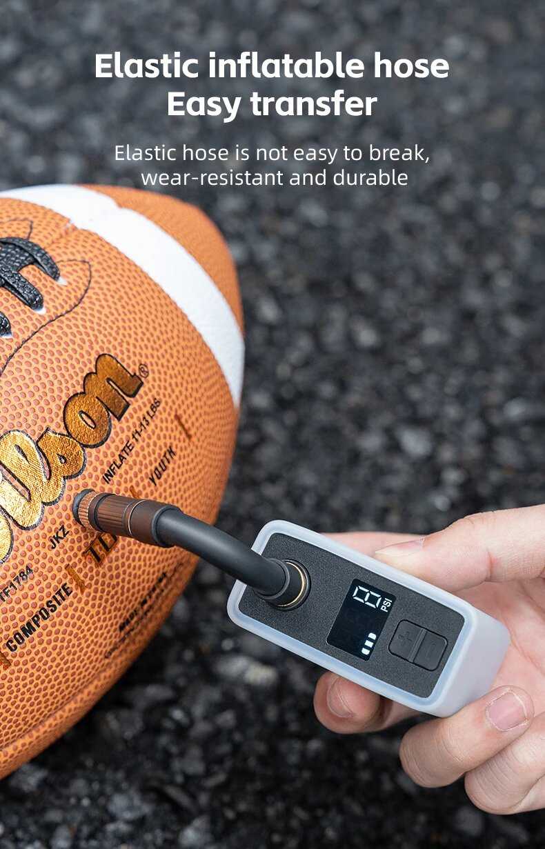 Насос велосипедный ROCKBROS компактный портативный фотография 12