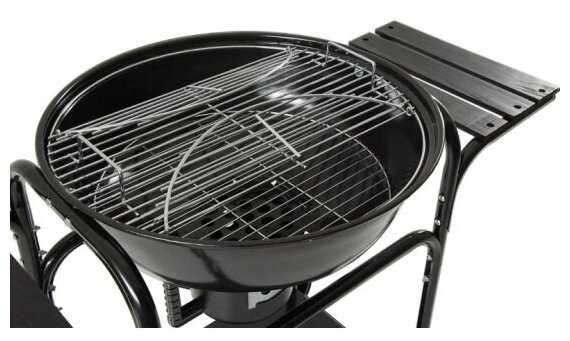 Гриль угольный BestPicnic Blazer 58, 58х113х98 см фотография 9